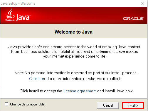 proses instalasi Java versi terbaru untuk bola tangkass online tangasknet